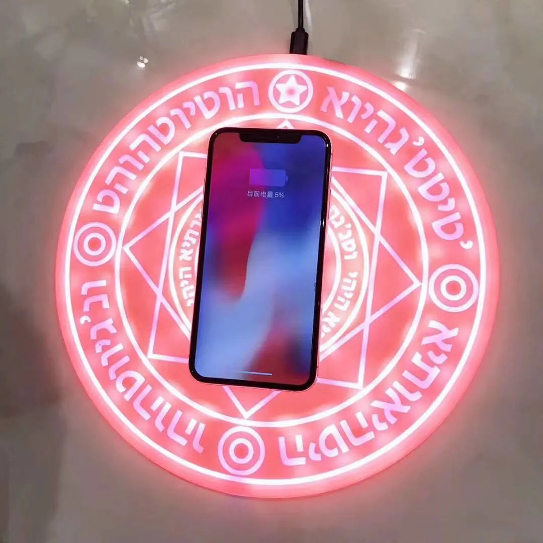 Fast Charging Wireless Mobile Phone Charger - Bellarte Enchanté Fast Charging Wireless Mobile Phone Charger